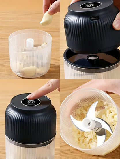 Hachoir Electrique Express - Mini Robot de Cuisine Rechargeable USB