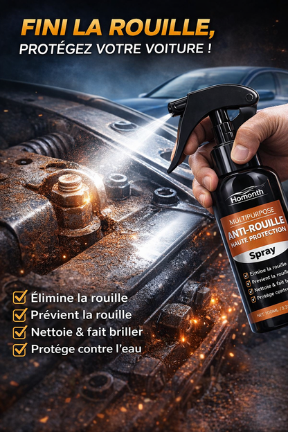 Spray Anti-Rouille : Nettoyage, Protection & Brillance