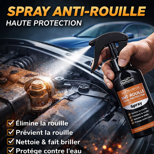 Spray Anti-Rouille : Nettoyage, Protection & Brillance