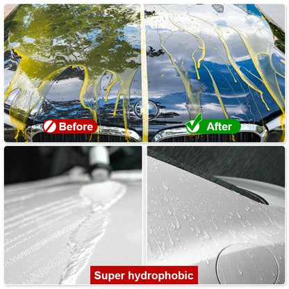 Kit de Protection Céramique Nano - Brillance Extrême et Effet Hydrophobe Durable